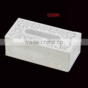 Desk Top Organizer - Facial Tissues Box (Engraved) thumbnail-2