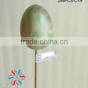 2014 Hot Sale Artificial Polyster Easter Egg With Stem For Christmas And Home Decoration thumbnail-1