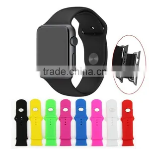 Replacement Silicone Watchband For Apple Watch 38mm, Very Good for Sporting Apple Watch Silicone thumbnail-1