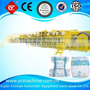 2014 New YC-YNP650-SV Full-servo High-speed Baby Diaper Pad Machine thumbnail-1