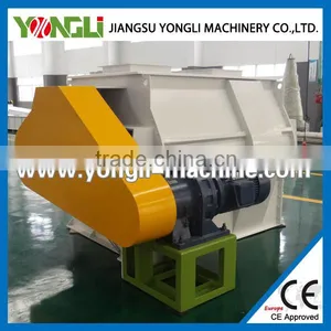 Chain Driving Compact Structure Double Shafts Chicken Food Paddle Mixer Machine for Sale thumbnail-4