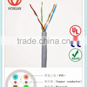 Twisted 24/23AWG Lan Cable Cat5e Cat6 Price thumbnail-1