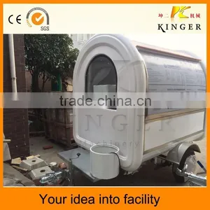 Electric Tricycle Food Vending Cart/Mobile Street Kiosk Cart for Sale/Food Processing Machine thumbnail-5