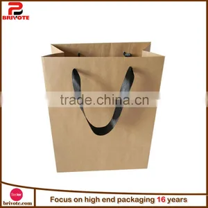 Shopping Paper Bag/Kraft Paper Bag/Eco-friendly Brown Paper Bag Quality Choice thumbnail-2
