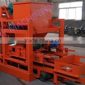Made in China QTJ4-26C Autoamtic Concrete Block Making Machine Price in India, Hollow Block Machine for Sale thumbnail-4