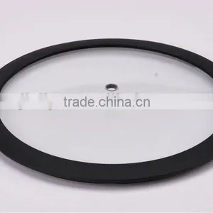 Glass Lid With Silicon Ring for Kitchenware thumbnail-2