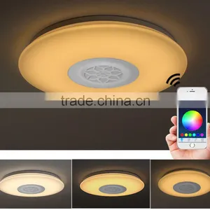 Bluetooth Speaker Led Light Home Ceiling Lamp 40w RGB Led Light Fixture of Ceiling thumbnail-3