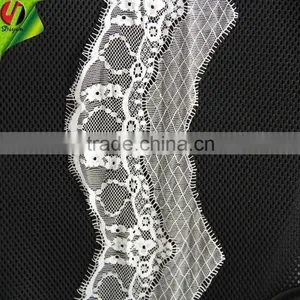 Special Shaped Nylon Eyelash Lace for Fashion Dress BY7337 thumbnail-4