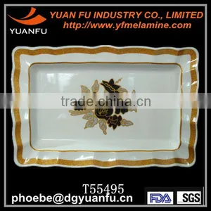 Melamine Rectangular Tray thumbnail-1