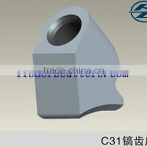 RT1 RT2 Weld on Carbide Flat Teeth HDD Horizontal Directional Drilling Bits thumbnail-4