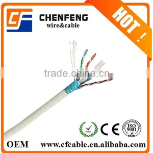 Manufactory FTP CAT6 Stranded Copper Lan Cable thumbnail-1
