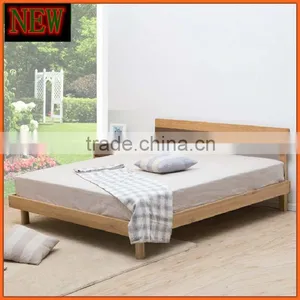 China Qingdao Modern Design Contemporary Wooden Oak Bed/Double Bed thumbnail-4