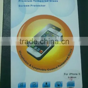 2014 Hot Product!! Tempered Glass Screen Protector or Iphone 5 Glass Screen Gurad thumbnail-5