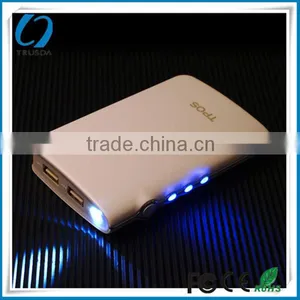 6600mah Dual USB Portable Power Pack External Battery Pack thumbnail-1