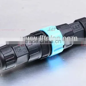 M25 2 Poles Snap-in Style Auto Locking Waterproof Connector thumbnail-1