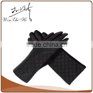 Cost Price Ladies Kidskin Japan Gloves With PU Leather thumbnail-2