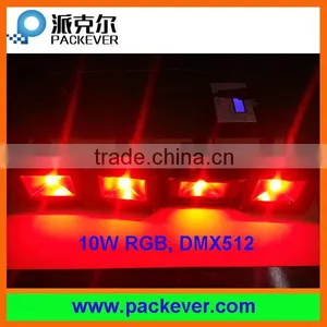 Rainproof IP65 24VDC RGB Color 10W DMX Washer thumbnail-3