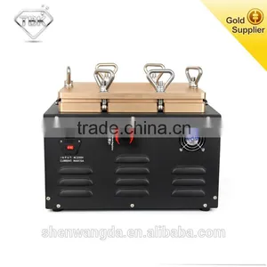 2016 HOT TBK-408 Laminating and Remove Bubble 2 in 1 Machine With Buil-in Air Compressor and Vacuum Pump for Lcd Screen Repair thumbnail-6