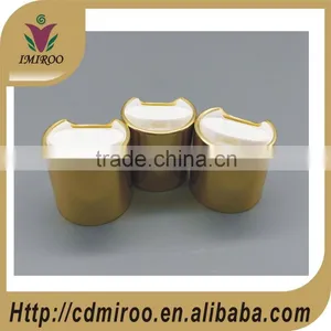 24 28mm Cosmetic Lotion Liquid Bottle Container Closure Press Disc Top Cap thumbnail-1