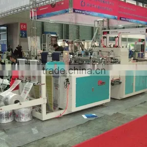 Full Automatic High Speed T-shirt Bag Making Machine thumbnail-1