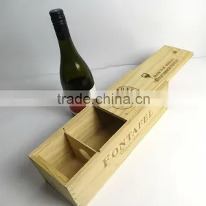 Wholesale Wooden Wine Bottle Box /Wooden Wine Gift Box/Gift Boxes for Wine Glasses thumbnail-3