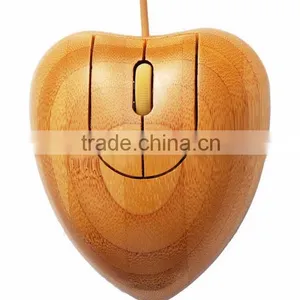 China Wholesale Custom Computer Bamboo Mouse thumbnail-2