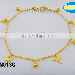 Olivia Jewelry Top Trend Women Accessories Gold Design Women Anklets thumbnail-1