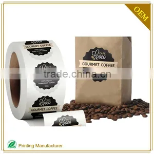 Newest Fashion Accessory Back Neck Labels For Coffee Bags Manufacturer thumbnail-1