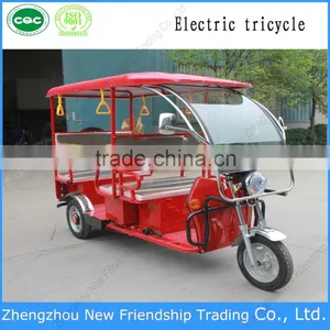 2016 Auto Electric High Quality 5 Passenger Tricycle Tuk Tuk thumbnail-5