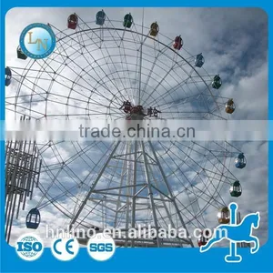 Outdoor China Manufacture LED Decorated 30M Giant Ferris Wheel thumbnail-5