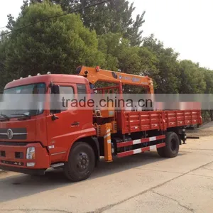 160 Kn.m at 2.5 m Crane Truck 6.3 Ton Truck Mounted Crane SQ6.3S3 High Quality on Sale Truck Crane thumbnail-1