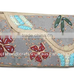 Suede Ladies Purse thumbnail-1