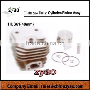 48mm Cylinder /PISTON ASSY for HUS61gasoline Chain Saw , Spare Parts for Husqvarna61 Chainsaw thumbnail-1
