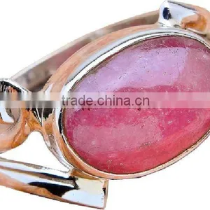 Green Onyx Gemstone Ring Wholesale Jewellery Sterling Silver Jewelry Supplier Rings thumbnail-1