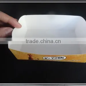 Custom Printed FDA SGS Paper Disposable Food Trays thumbnail-2