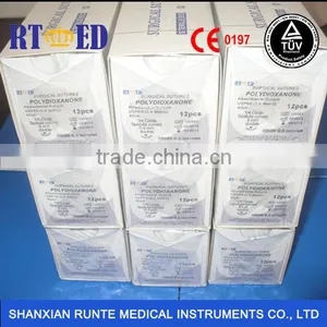 Medical Device Disposable Absorbable PGA/Catgut/PDO Surgical Suture thumbnail-1