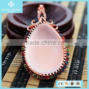 Yiwu Market Rose Gold Jewelry Necklace Pendant Wholesale thumbnail-4