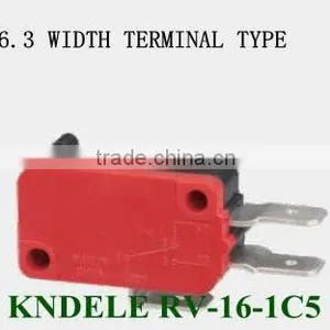 RV Width Terminal Type Smart Tactile Micro Switch 125V 16A RV-16-1C5 thumbnail-1