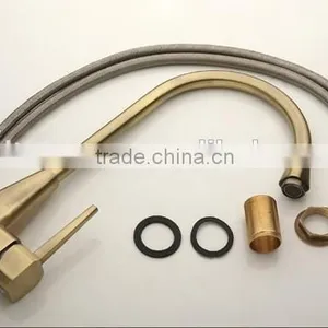 China Supplier Single Lever Brushed Nickel Deck Mount Faucet thumbnail-2