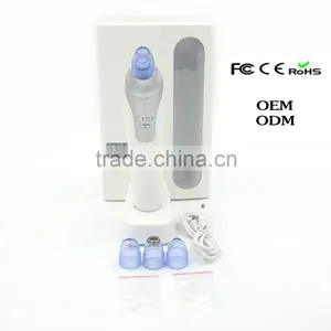 Hot Sell USB Rechargeable Comedo Suction Diamond Microdermabrasion Blackhead Removal Machine thumbnail-1