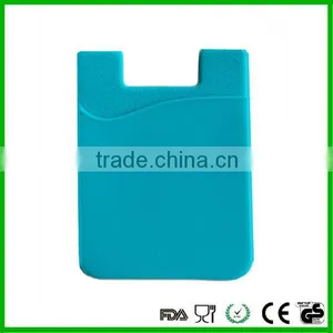 Best Sale Smart Phone Wallet Sticky Silicone Mobile Card Holder thumbnail-2