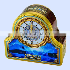 Tin Box Manufacturer Watch Shape Wholesale Custom Tin Box Packaging thumbnail-1