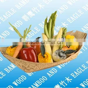Disposable Bamboo Boat Vessel thumbnail-1