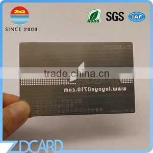 High Quality Full Color Print Metal Membership Card thumbnail-5