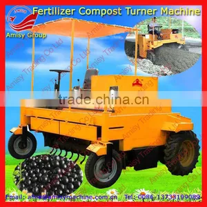 2016 Newest Amisy Self-propelled Organic Fertilizer Compost Turner/turning Machine thumbnail-1