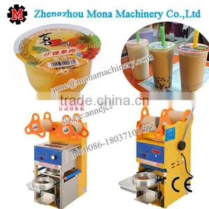 High Speed Semi 4cup Rotary Cup Filling Sealing Machine thumbnail-4