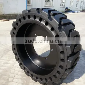 Cheap China Bobcat Snow Rim Solid Tyres 10-16.5 thumbnail-5