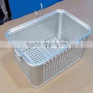 Maritime Seafood Equipment Tooling, Aluminum Basket, Aluminum Storage Basket thumbnail-1