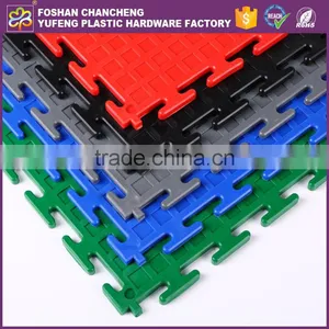 Outdoor DIY Interlocking Anti-slip and Anti-fatigue PVC Garage Heavy Duty Floor Mat thumbnail-2