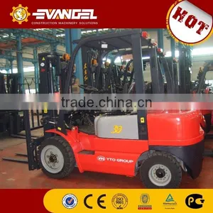 YTO 3 Tons 3 Sections 4.5m Mast Diesel Forklift Truck CPCD30 thumbnail-1